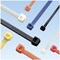 Panduit Cable Tie, 11-1/2 in L, 3 in Max Bundle Dia., Yellow, Nylon 6/6, 40 lb Strength, 1000 PK PLT3I-M4Y - alternate 2
